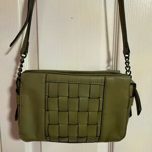 Simply Vera Vera Wang Olive Crossbody Bag
